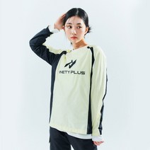 나인티플러스 LT 액티브 빅 로고 피스테 아이보리
