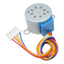 감속 기어 모터 속도조절 DC 5V 12V 28BYJ-48 스테퍼 모터 리드 25cm 감속 스텝 기어 4 상 28byj Arduino D, 01 5V