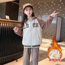여아 주니어 초등 저학년 누빔 야구점퍼 후드 자켓 겨울 패딩