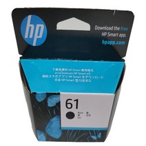HP 정품잉크 Deskjet Ink Advantage 2540 e-All-in-One Printer 검정 (NO.61), 1개