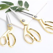 재단가위 행사용가위 컷팅가위 금장가위 다용도가위 잠자리, 금장스텐가위-10호, 1개