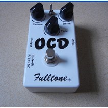 기타 액세서리 클론 fulltone ocd 기타 페달 오버드라이브 강박적인 드라이브(ocd) 페달 그레이트 톤 페달 드 기타라, 풀톤 ocd