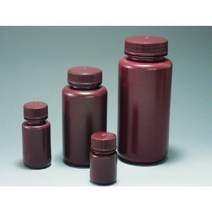 [TA.581300]Amber Wide Mouth Bottles_HDPE (갈색 광구병_Tarsons), TA.581300