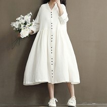 순이들 여성 봄 빅사이즈 오버 롱 원피스