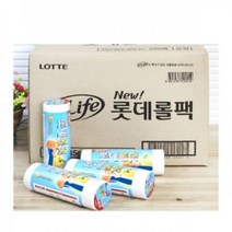 ileum쇼핑^^mBOX 롯데롤팩 (17X25cm) 500매 12개입 위생백 비닐백 롤백 업소용백 크린랩 업소용 대용량백 롤팩medi^^, ab^선택없는, ab^선택없는