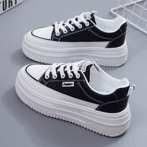 원피스에어울리는운동화 가죽 봄 가을 편안한 롱원피스 여자슬랙스 키높이