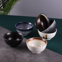 신혼그릇세트 예쁜 도자기 그릇 세트 일본 밥 홈 레트로 4 5인치 세라믹 수프 독창적인, 4.5인치 밥그릇