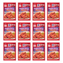 McCormick 맥코믹 Buffalo Wing 버팔로윙 오리지널 시즈닝 믹스 45g 12팩, 2개, 156g