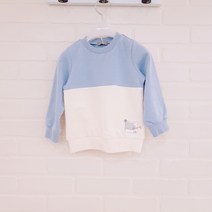 페리미츠 [꼬망스복합관] 아동 배색포인트 맨투맨 P2111T110