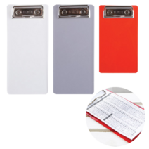 식당 카페 업소용 테이블 영수증 아크릴 빌지 꽂이판 빌지판 메뉴판 클립보드, 1개, 회색(중)