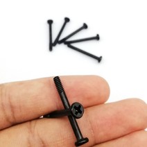 케이스 쿨러 쿨링팬 6#-32x30mm 긴 플랫 헤드 마운트 나사 PC 케이스 비디오 카드 쿨러 라디에이터 수냉, 한개옵션0