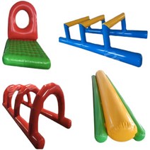 장애물에어바운스 사다리 야외 행사 게임 놀거리, Yuyue Longmen 2X1.5m