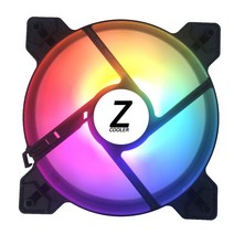 ZF140 LED 140mm 저소음 PC 시스템 쿨러 파워4핀 (나사 4개) 케이스쿨러, ZF140 LED쿨러(파워4핀)