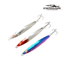 챌리온 지그 더 바이킹 슬로우메탈 루어 100g CLJ-11, 02크롬레드-802962