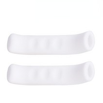 전동킥보드부품 전동킥보드배터리 실리콘 브레이크 핸들 커버 슬리브 범용 레버 보호 Xiaomi Mijia M365 전동 스쿠터 액세서리, 06 White