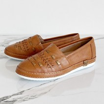 지쎄수제화 천연양가죽 위빙 스티치 슬립온 [2color]