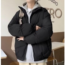 남자 숏패딩점퍼 아우터 경량 무지 중학생 고등학생 캐주얼 남성점퍼 겨울자켓