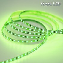 슬림 LED바 5MM 플렉시블 스트립 줄조명 12V 5M롤 액자 광고판 메뉴판 도광판, 2835 5mm 120 12V 04번_그린, 1개
