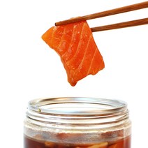 간장 연어장 생 연어 덮밥 밥반찬 간장연어장 300g
