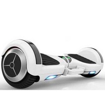 호버보드 LED 자가평형이륜차 성인 어린이 전동휠, 상세 페이지 참고, 6.5인치 화이트