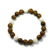 황호안석 레인보우 문스톤 원석팔찌 HGR-289