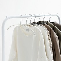 [KT알파쇼핑]멀티코팅 상의걸이 M 20P, 크림화이트