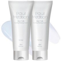 폴메디슨 블랙 트러플 약산성 쿨링 쉐이빙 크림 85ml, 2개