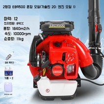 낙엽청소기 제설기 송풍기 엔질블로어 드라이어 블로어 부로와 가솔린 소화기 고출력, EB9500 고출력
