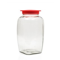 담금주 유리병 사각 13L, 색상, 1개
