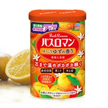 2022년 신제품 바스로망 입욕제600g 19종류 밀크프로틴 히노끼 산림욕 시어버터히알루론산 유칼립튜스라벤더 빠른출고, 14-유자600g