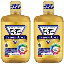 Earth Mondahmin Mouthwash 어스 몬다민 프리미엄 케어 구강 청결 가글 1.3L 2팩, 1300ml