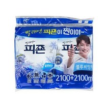 섬유유연제 2.1L(2P) 리필 블루비앙카 살균 냄새제거, 상세페이지 참조