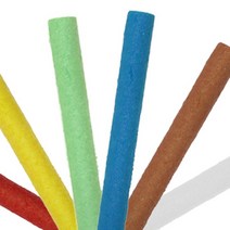 옥수수깡 긴 수수깡 장난감 스틱콘 20cm 50개, 본상품선택, 빨강