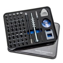 INBES 셀프 정밀 드라이버 공구세트 십자 일자 육각 직육면 별 원 노트북 핸드폰 안경 시계 수리키트, 1개