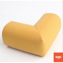 발포모서리대 모서리덮개 엠보싱 마감재 4P 소 옐로 모서리보호스펀지 모서리가드 모서리각대, 대 - 베이지, 기본