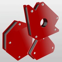 SC1121L 용접 포지셔너 용접자석 각도 고정기 6P 세트, 단품