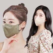 KF94 호프리미엄 마스크 30매 특대형 새부리형 숨쉬기 편한 컬러 마스크 아이보리 라이트그레이 카키 블랙 화이트 그레이 베이지 핑크 (1팩 5매입), [프리미엄] 블랙 15매+그레이 15매