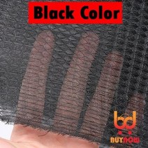 고밀도 메쉬 에어컨 방진 네트 컨디셔닝 필터 먼지 여과 벤트 파이프 컴퓨터 케이스 호스트, 01 Black_04 W 1.2M x L 2M