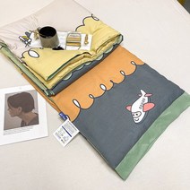 록신 여름 시원한 에어컨 이불 실크 여름 얇은 이불