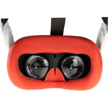 vr 기기 oculus quest 2 용 아이 마스크 커버 실리콘 기계 가성비 게임, 협력사, 빨간색