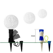 골프 티 플라스틱 실리콘 아코디언 필드 라운딩, 색상랜덤