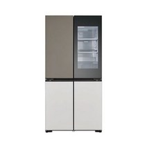 LG전자 오브제 무드업 냉장고 (노크온) M623GNN392.AKOR [604L], 단품