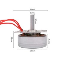 발전기용품 3상 AC 영구 자석 풍력 발전기 손 DIY 수제, 한개옵션0
