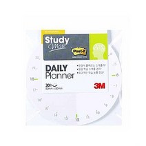 3M 시간표포스트잇 스터디메이트 플래너 원형 30매