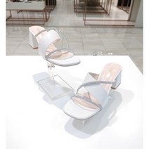 미소페여성 큐빅스트랩 슬리퍼 012223706 6cm 2color