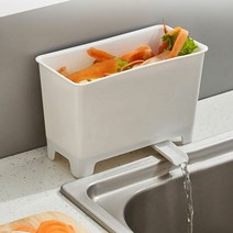 물빠짐 씽크대 음식물 쓰레기통 처리기 싱크대 거름망, 색상:단일상품