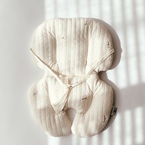 돗투돗x마롤로뜨 체어라이너 유아시트 아기의자 방석 식탁의자 시트, 체어라이너_살랑데이지