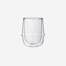 킨토 크로노스 카페 이중내열유리 커피컵(잔) 250ml, 단품