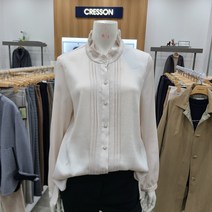 크레송 크레송넥프릴오픈블라우스JWCMBA-52-S10