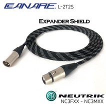 카나레 L-2T2S NC3FXX-NC3MXX 마이크케이블 마이크선 XLR 익스펜더쉴드, 3M